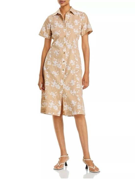 MICHAEL Michael Kors Dresses & Skirts - Michael Michael Kors Cotton Tie Waist Shirt Dress size large